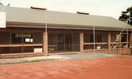 A completed clubroom, officially opened in 1987
